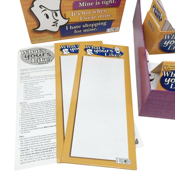 WHAT'S YOURS LIKE? - Family GAME NIGHT & Party Board Card Game - Picture 8 of 12